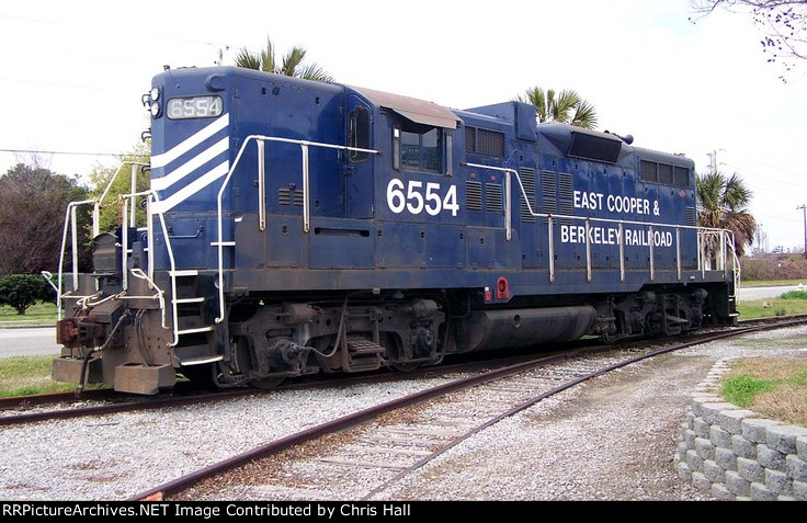 East Cooper & Berkeley Railroad #6554 GP9